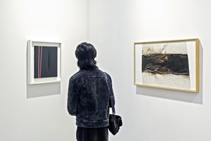 Lucio Fontana and Alberto Burri, <a href='/art-galleries/mazzoleni/' target='_blank'>Mazzoleni</a>, Art Basel in Hong Kong (29–31 March 2019). Courtesy Ocula. Photo: Charles Roussel.